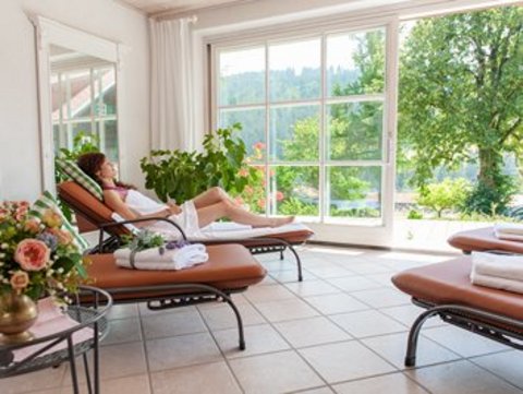 Wellnessbereich im AlpenWellness Waibelhof in Gunzesried im Allgäu